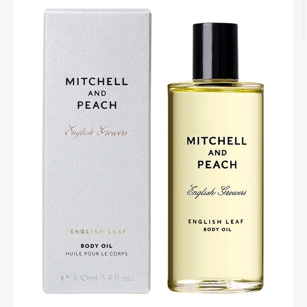 Mitchell and Peach English Leaf Body Oil NWT